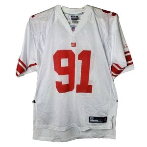 Reebok NFL NY Giants #91 Justin Tuck Jersey